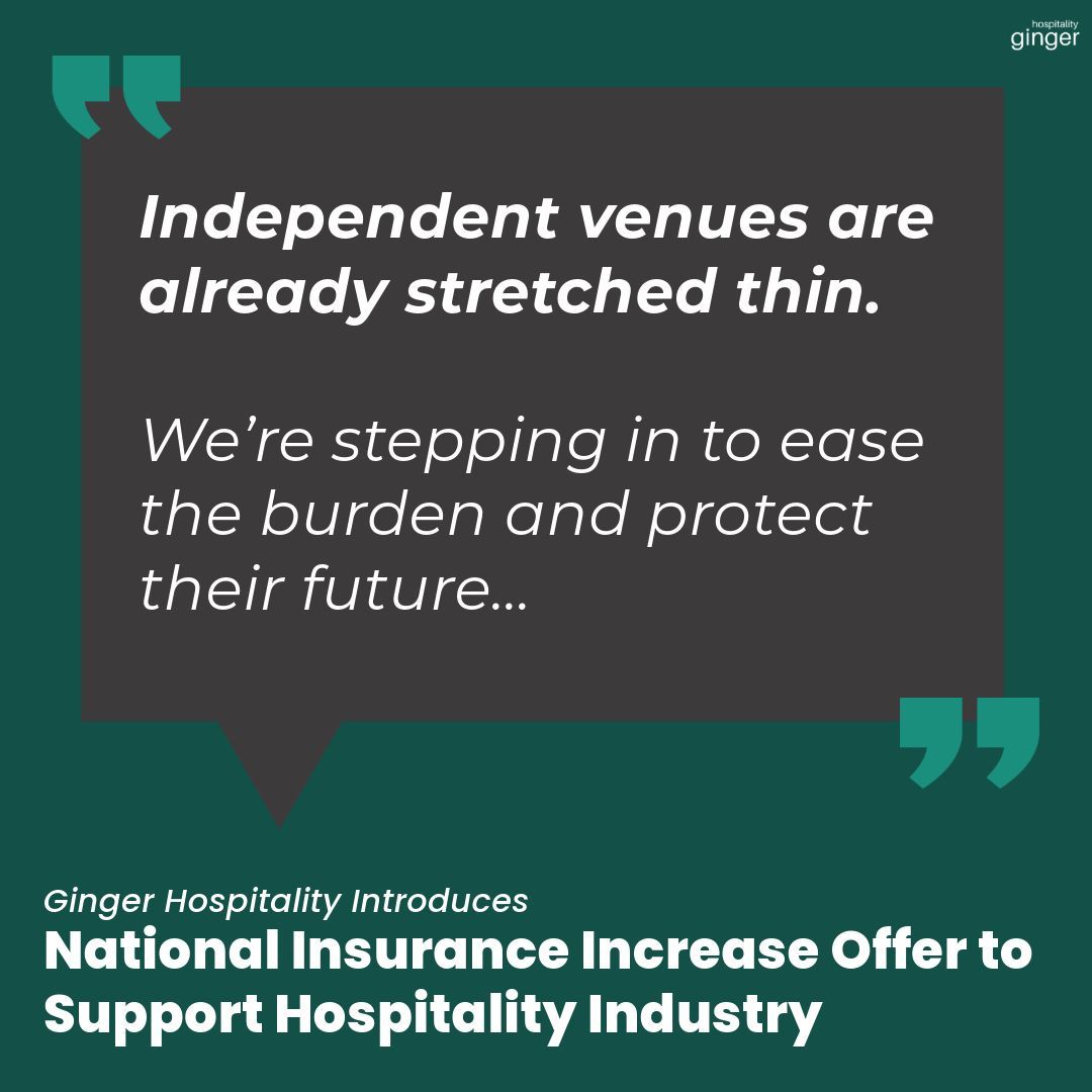 Hospitality is under pressure. We refuse to stand by.

That’s why Ginger Hospitality is covering the 1.2% NI increase for the first year on all permanent placements and holding our fees across the board. 

💡  buff.ly/438HaxO

#Support #NIIncrease #HospitalityRecruitment