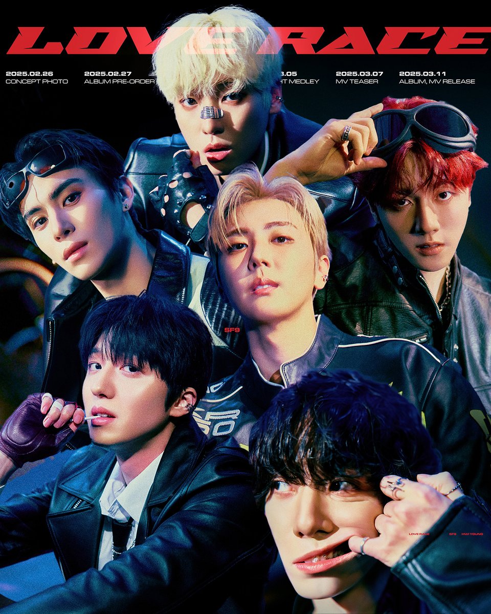 podgilaz's tweet photo. บรื้นนนนนนน~!! หนุ่มๆโรงหนังจะคัมแบ็ควันที่ 11 มี.ค. นี้ จ้าพี่น้อง

SF9 MINI ALBUM [LOVE RACE] 
2025.03.11 6PM (KST) 

#SF9 #에스에프나인 #LOVE_RACE @SF9official https://t.co/fShOaMmV5H