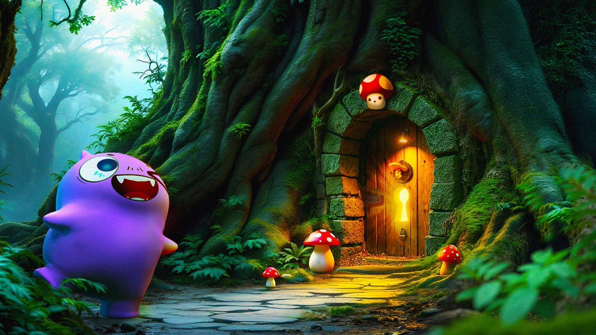 SuperChampsHQ's tweet image. Shroopies are the key. 🍄

The first door awaits—battle stirs beyond… and more doors lie ahead. 🚪✨