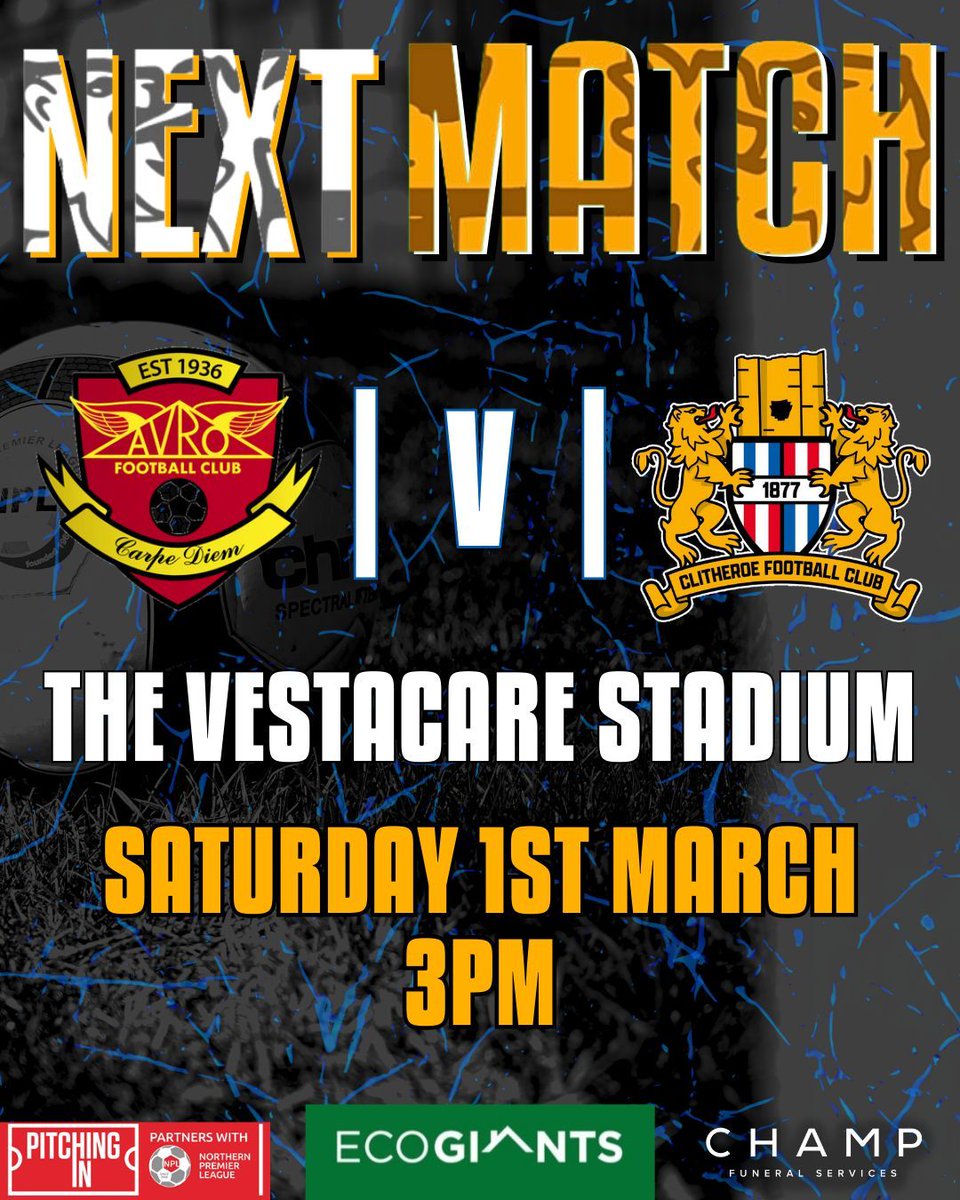 Clitheroe FC tweet media