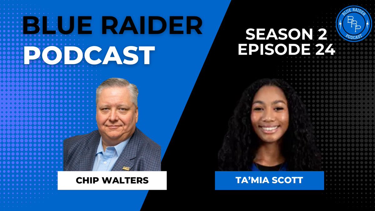 Blue Raider Podcast (@blueraiderpod) on Twitter photo Episode 24 is live!
Mens/Womens Basketball Update with <a href="/ChooseChip/">Chip Walters</a>
Exclusive Player Interview with <a href="/TamiaScott2022/">Ta’Mia Scott</a>
youtu.be/aF2nIiFfbxE?si… Episode 24 is live!
Mens/Womens Basketball Update with <a href="/ChooseChip/">Chip Walters</a>
Exclusive Player Interview with <a href="/TamiaScott2022/">Ta’Mia Scott</a>
youtu.be/aF2nIiFfbxE?si…