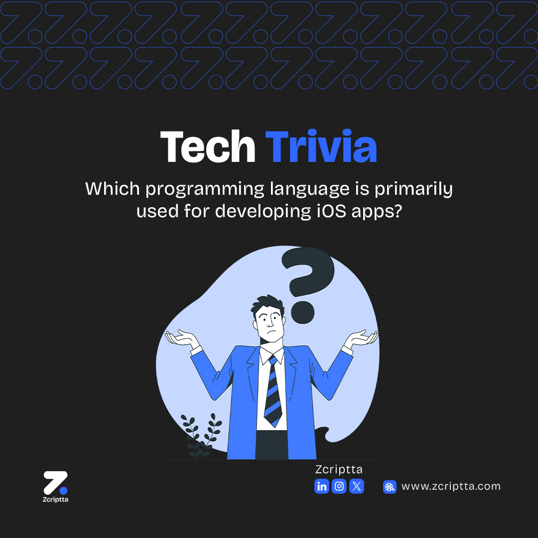 Developers get in here!

Which programming language is mainly used for iOS app development?

Reply below! ⬇️