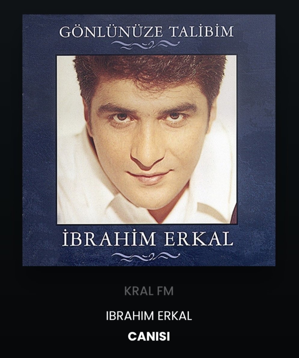 Ansızın radyoda denk gelen, 
İbrahim Erkal şarkısı..🤍