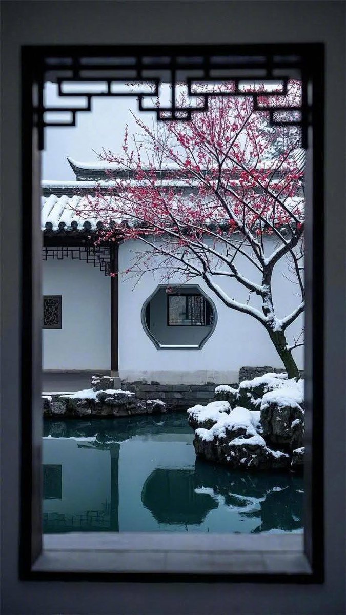 Cecelia_zhang0's tweet photo. The Four Seasons Landscape of Suzhou Gardens https://t.co/i79NKAiosl