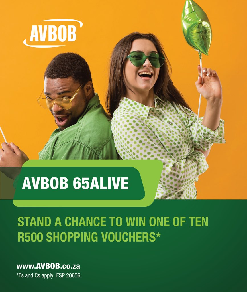 [COMPETITION ALERT🚨]

We’re celebrating life and longevity. To spread the love, we’re giving away TEN shopping vouchers worth R500 each!

To enter, tag <a href="/AVBOBSA/">AVBOB South Africa</a> using the hashtag #AVBOB65Alive and tell us in the comments:

What’s the name of the AVBOB cash benefit for qualifying