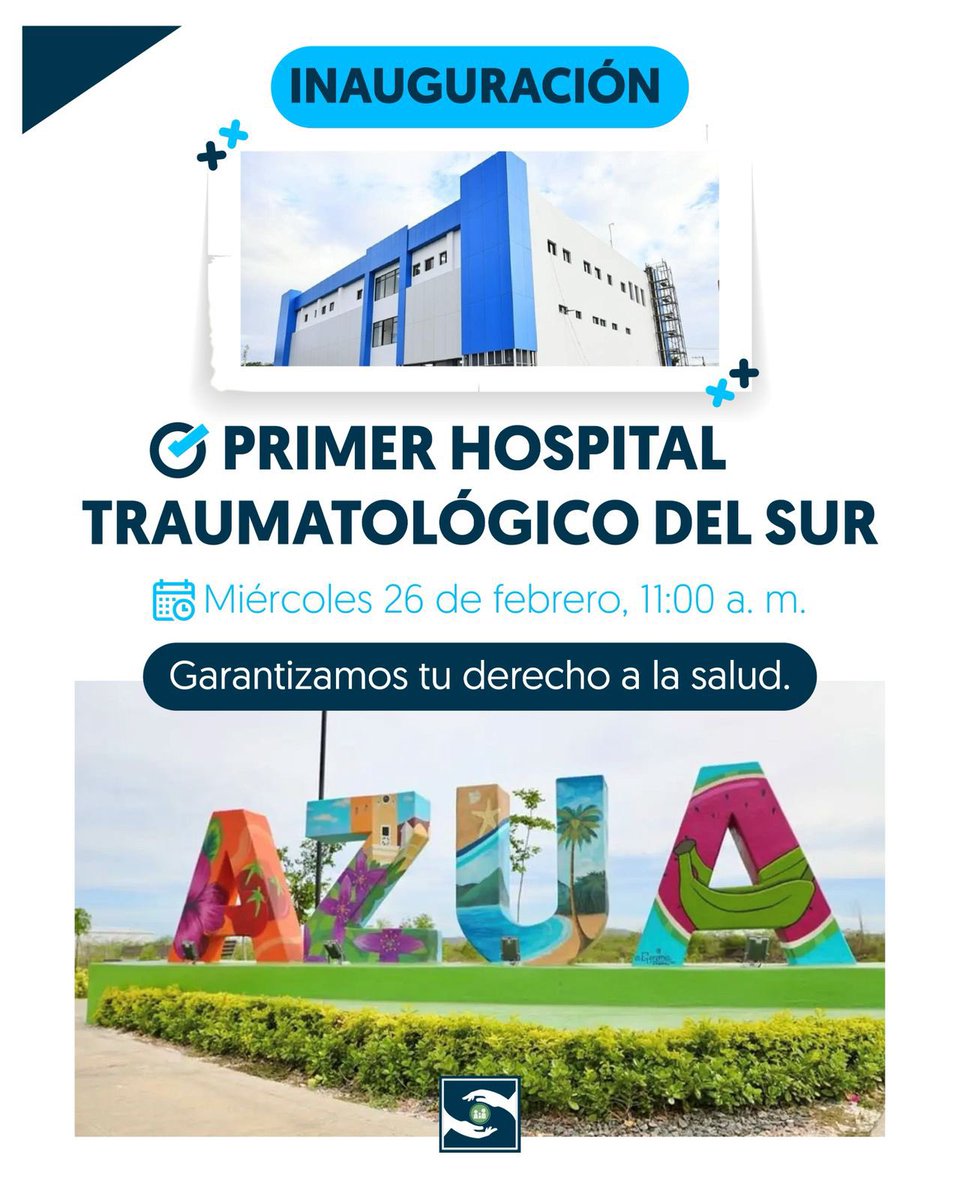 SNSRDO's tweet photo. ¡Azua siente el cambio!
🎉 Hoy, el presidente @LuisAbinader inaugura el Hospital Traumatológico de Azua, una obra que marca un paso importante en la mejora de la atención en salud, garantizando bienestar y priorizando a los dominicanos.

#SNSAvanza
#HospitalTraumatológicoDeAzua https://t.co/bqi89IVU54