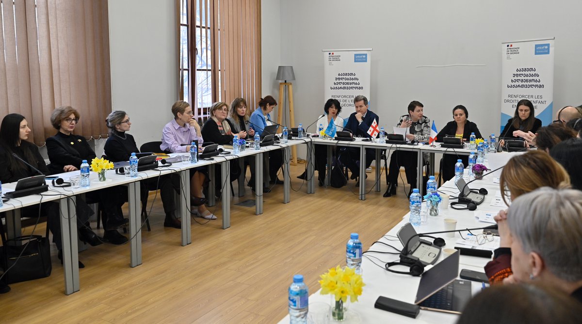 Jesper Moller (@jmollerunicef) on Twitter photo Delighted to see MA in #ChildRights taking shape in partnership with @UparisNanterre, <a href="/TbilisiU/">Tbilisi State University</a>, @BSU, #Telavi Uni! This initiative will strengthen professional training & research in 🇬🇪. Grateful for the support of 🇫🇷Ambassador <a href="/sherazg/">محمد شیراز</a> & our partners. Delighted to see MA in #ChildRights taking shape in partnership with @UparisNanterre, <a href="/TbilisiU/">Tbilisi State University</a>, @BSU, #Telavi Uni! This initiative will strengthen professional training & research in 🇬🇪. Grateful for the support of 🇫🇷Ambassador <a href="/sherazg/">محمد شیراز</a> & our partners.
