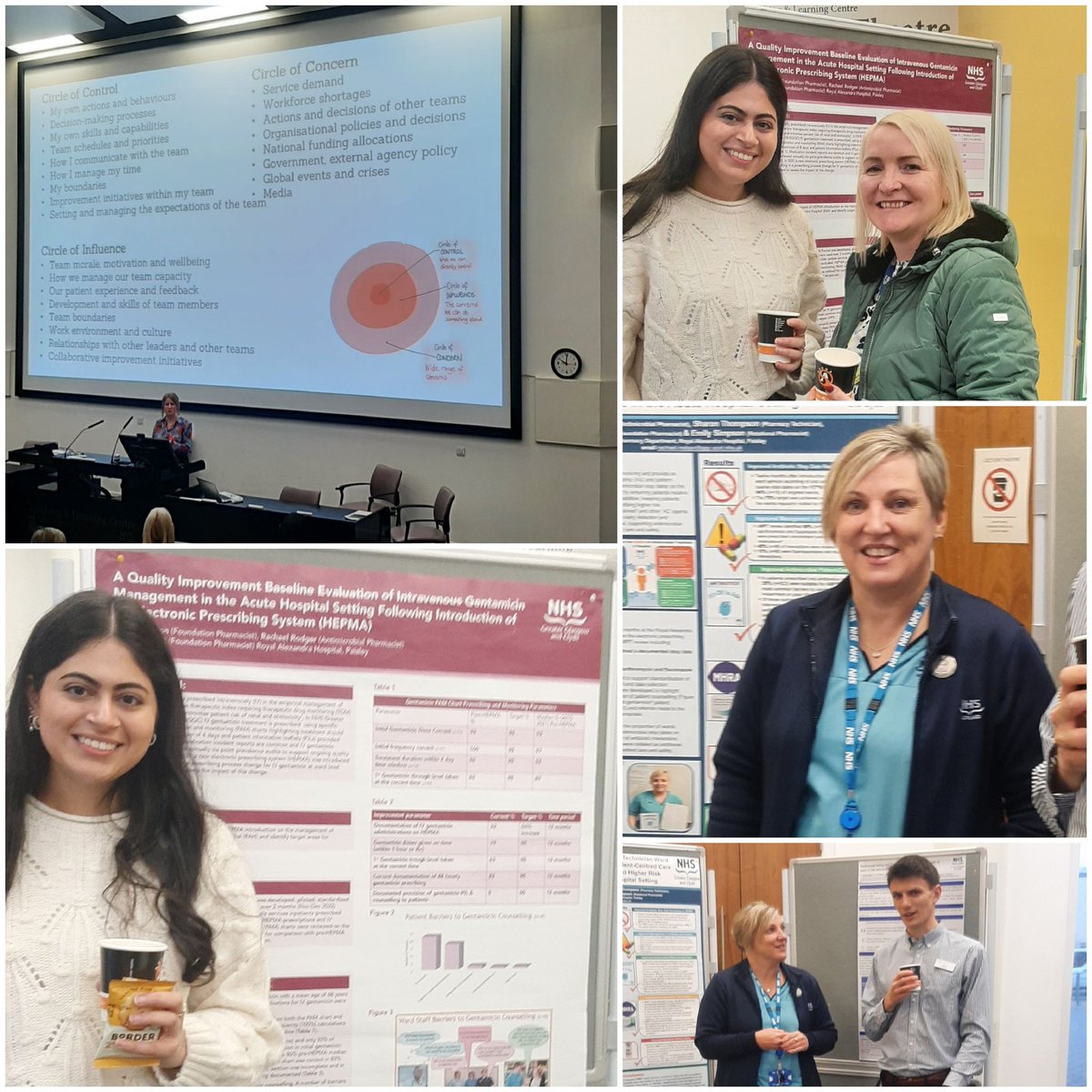Enjoyable morning <a href="/NHSGGCPharmacy/">NHSGGC - Pharmacy Services</a> staff awards. Inspiring and emotional presentation from Jen Rodgers and opportunity to share some of our ongoing #AMS #QI work. Well done to all nominees and winners ⭐ 👏
<a href="/NHSGGC/">NHS Greater Glasgow and Clyde</a>