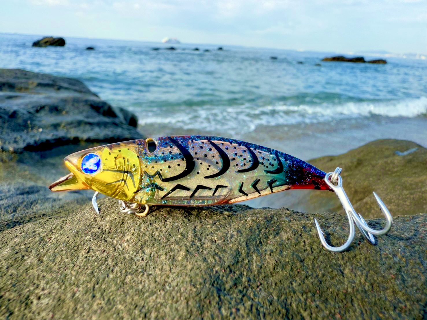 西日本釣り博限定ナレージ65 blueblue ガーリックシュリンプ限定