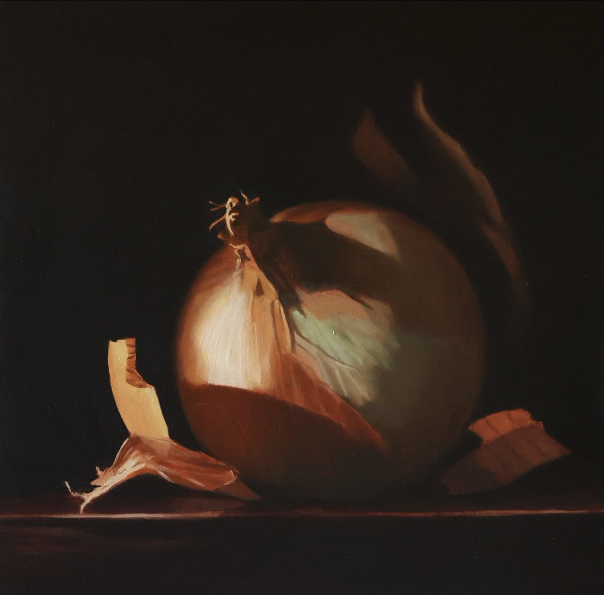 RRitchieart's tweet photo. I painted these in the company of Jane Austen at Home by @Lucy_Worsley – I had no idea there was so much to discover about Jane and her family! As a lifelong fan, I was wholly immersed. These days of painting and listening have been deeply satisfying. Highly recommend! #oilpaint https://t.co/MSPdu12lEO