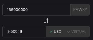 fckftmny's tweet photo. Update $pawsy (currently $55k mcap) :

My buys:
I bought in it at $2.6mil for $6.5k. 
Added at $180k another $450.
Total invest $6950

My Rewards at current valuation: https://t.co/ZVYcsuhaC8