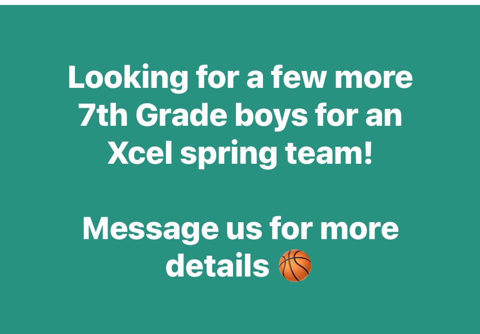 Xcel Basketball (@xcelbasketball) on Twitter photo 