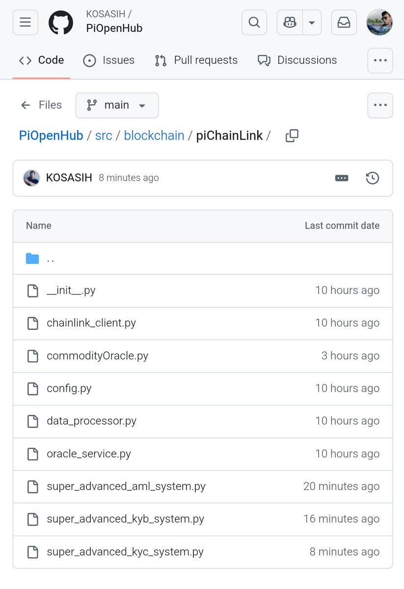 Sebentar lagi #Pi Network akan menutup system KYC, sebuah inovasi baru akan segera hadir dalam #PiOpenHub. Didalam #Blockchain #Pi Network sudah tersedia #PiChainLink yang baru saja dirilis #CoreTeam. Mata uang digital dunia segera hadir.....
#PiNetwork2025 #PiNetwork