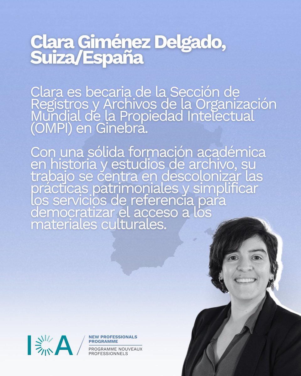 🌟 Nos complace presentar a los últimos miembros de la cohorte 2025 de Nuevos Profesionales del ICA, cada uno con su propia experiencia y pasión por el mundo archivístico.

#ICANuevosProfesionales #ArchivosLiderazgo #ICABarcelona2025