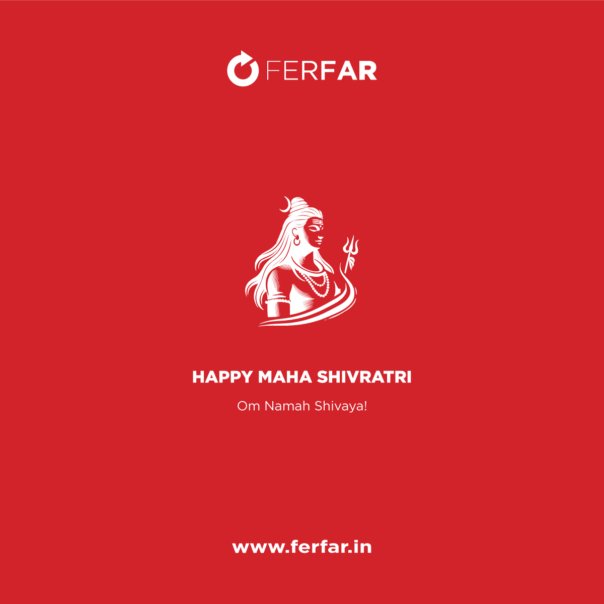 ferfardesign's tweet photo. Ferfar Design Wishes You a Creative &amp; Divine Maha Shivratri!✨ 

May the divine energy 😇 of Lord Shiva inspire creativity, innovation, and transformation in all that you do. Just as design shapes experiences, may Shiva’s wisdom shape your path toward success and enlightenment. https://t.co/cRImhar2Cj