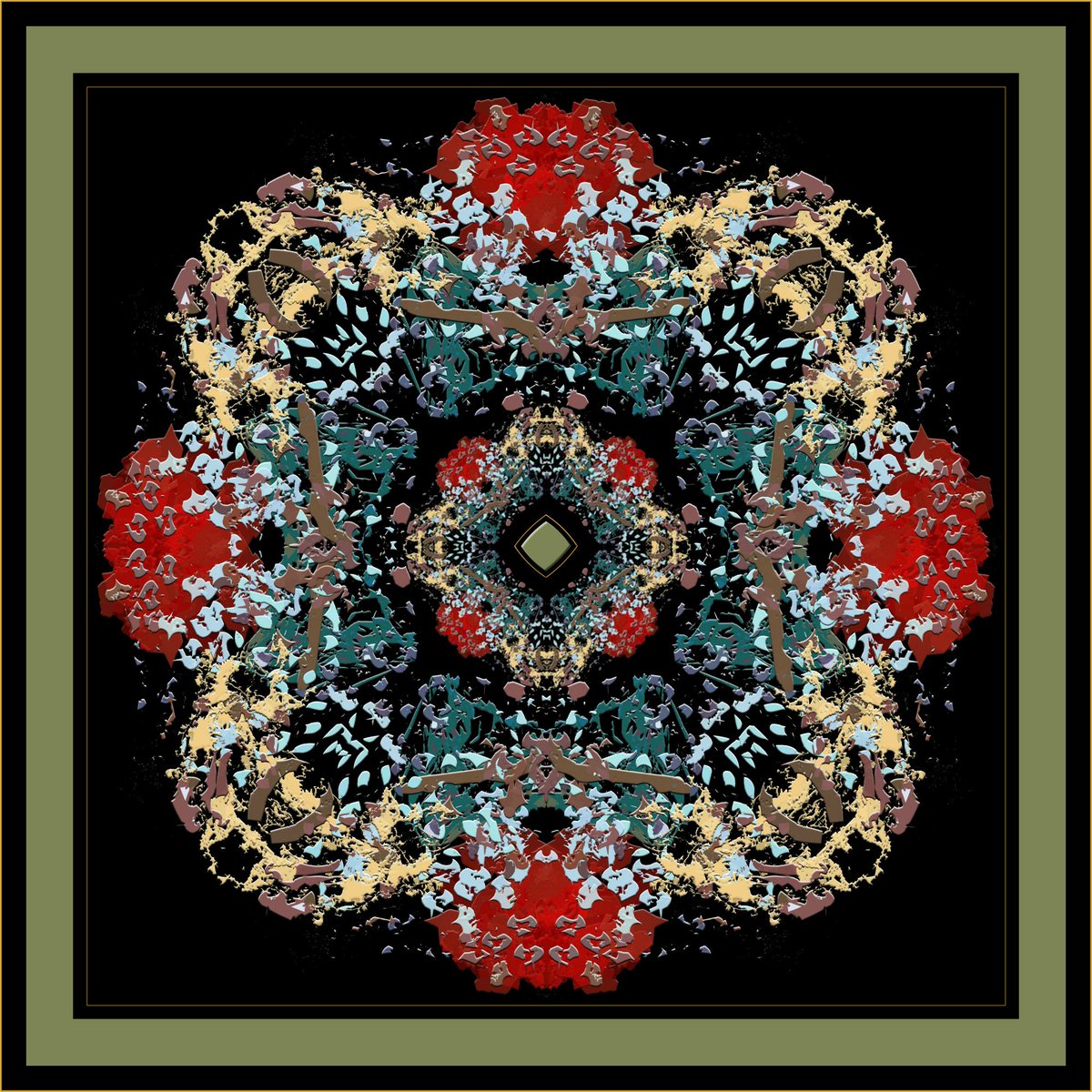 moversinger's tweet image. Wearing a mandalic representation, such as a circle of luck and happiness, favors the expression of the essential core of the soul and for contemporary Psychology, starting from Jung's studies, is functional in the path of self-discovery and self-healing.
#art #fashion #luck