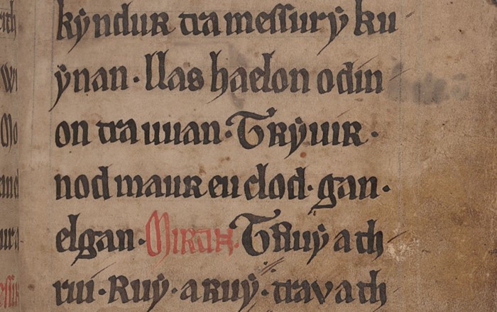 Diolch i <a href="/ProsiectMyrddin/">Barddoniaeth Myrddin</a>, prosiect cydweithredol sy’n cynnwys #PrifAbertawe, mae’r farddoniaeth gynharaf hysbys am #Myrddin bellach ar gael i’r cyhoedd ac mae’n datgelu nad dewin ydoedd ond bardd a phroffwyd â diddordeb dwfn yn y byd naturiol 📜🌿

➡️ bit.ly/4h4i9Hs