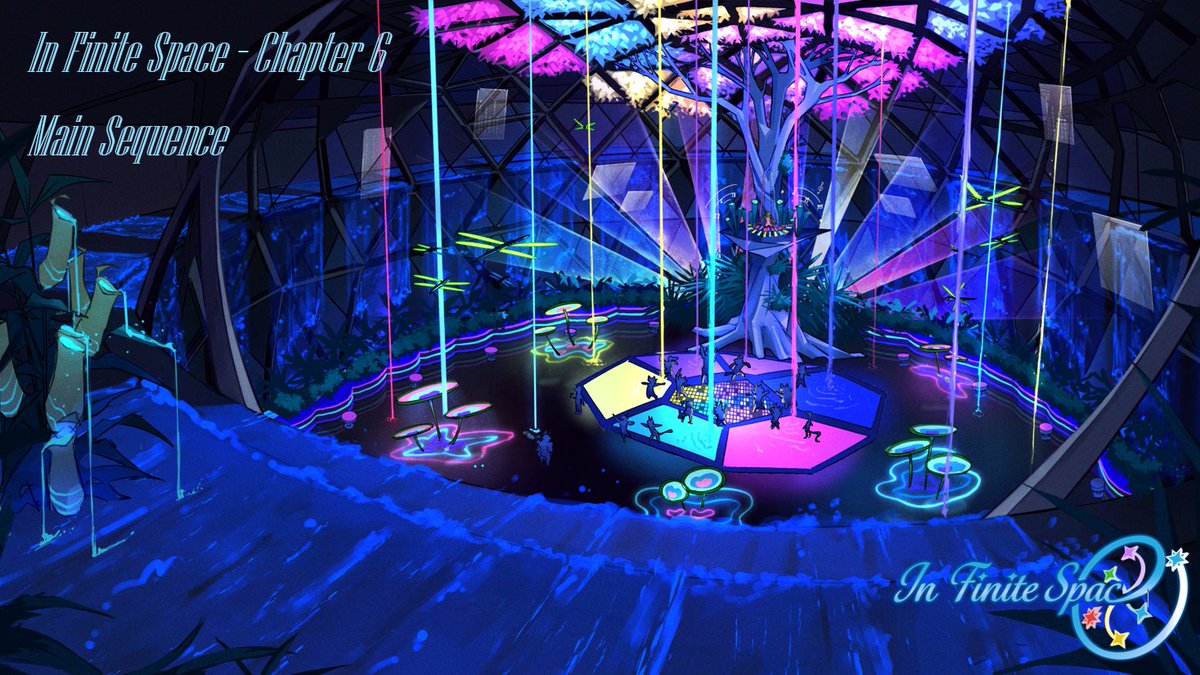 IFS_VN's tweet image. In Finite Space Chapter 6 will be available very soon as we aim to get it to our Patreons this weekend. Please look forward to the fallout of events in the last build.
Fantastic BG done by @kinutaoo