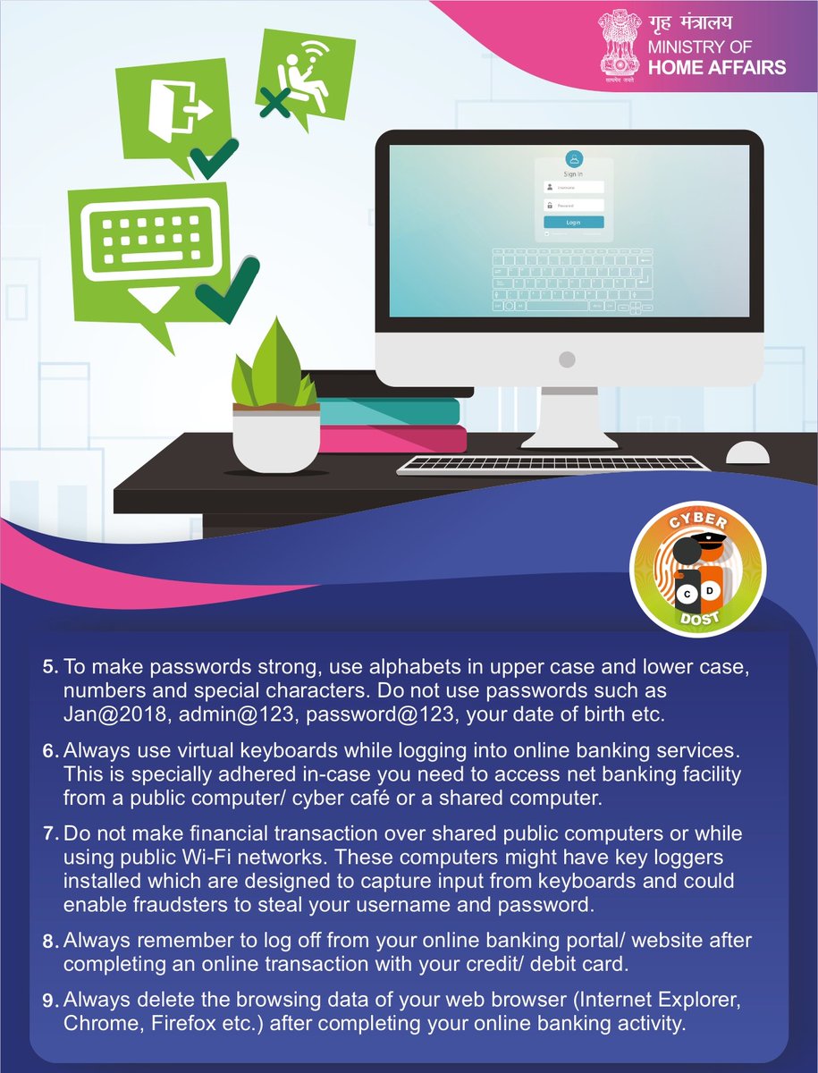 CISFWB_Odisha's tweet image. &quot;Stay Secure, Stay Aware: Cyber Safety Starts with You!&quot;
#CYBERSAFETY
#CISF #PROTECTIONandSECURITY