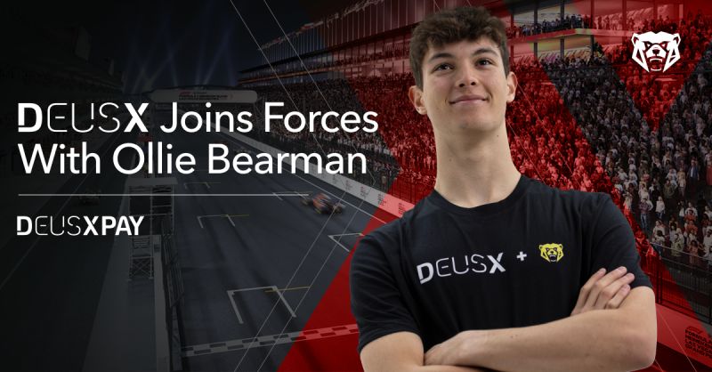 Deus X Pay (@deusxpay) on Twitter photo We're thrilled to announce our strategic partnership with rising <a href="/F1/">Formula 1</a> star <a href="/OllieBearman/">Ollie Bearman</a> for the 2025 season!
The sponsorship, paid in #stablecoin through <a href="/DeusXPay/">Deus X Pay</a>, exemplifies our commitment to innovation and excellence in digital assets and motorsport.
#OllieBearman #F1 #DeusX We're thrilled to announce our strategic partnership with rising <a href="/F1/">Formula 1</a> star <a href="/OllieBearman/">Ollie Bearman</a> for the 2025 season!
The sponsorship, paid in #stablecoin through <a href="/DeusXPay/">Deus X Pay</a>, exemplifies our commitment to innovation and excellence in digital assets and motorsport.
#OllieBearman #F1 #DeusX