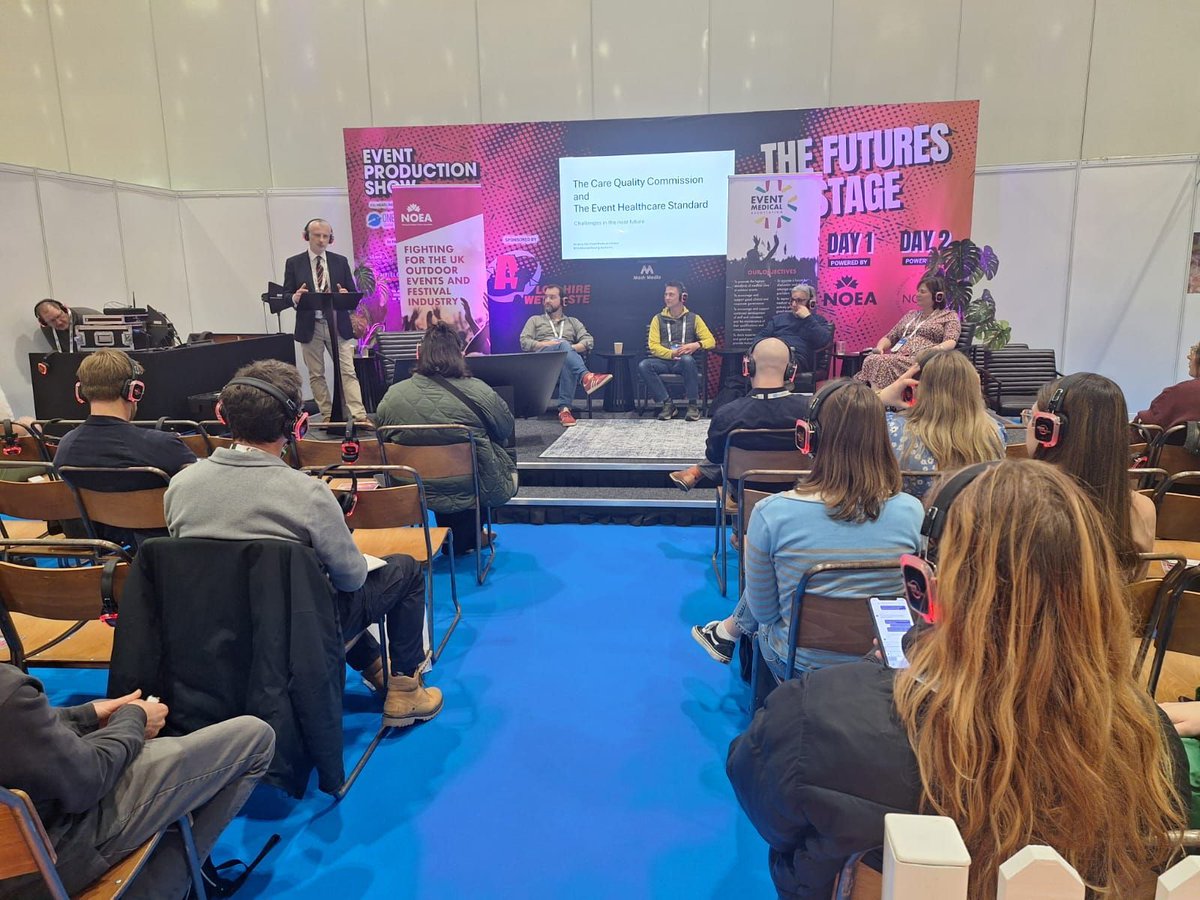 🌟 The Event Medical Care Session is now live at EPS Futures Stage! 

"Event Medical Care Changes – An existential threat to some events?"

#EPS2025 #NOEA #EventsIndustry