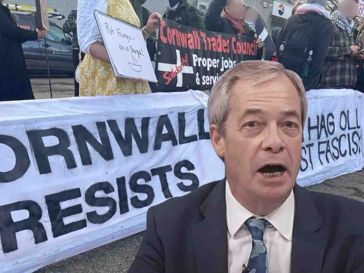Canary (@thecanaryuk) on Twitter photo Cornwall Resists slams man-baby Farage as a 'fascist' after he throws tantrum about 'free speech'
Oh dear. Cornwall Resists has rattled <a href="/Nigel_Farage/">Nigel Farage MP</a> after he loses it on TV and writes to the government.
That's a win. Maybe Nigel needs his own blimp?
thecanary.co/uk/news/2025/0… Cornwall Resists slams man-baby Farage as a 'fascist' after he throws tantrum about 'free speech'
Oh dear. Cornwall Resists has rattled <a href="/Nigel_Farage/">Nigel Farage MP</a> after he loses it on TV and writes to the government.
That's a win. Maybe Nigel needs his own blimp?
thecanary.co/uk/news/2025/0…