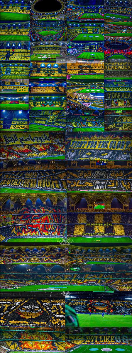 أعظم جمهور سعودي حالياً هو الاتحاد 💛
ويجب ان يصنف على مستوى عالمي 👌🏻
ومن يريد منافسته الميدان هو الفيصل 🏟️