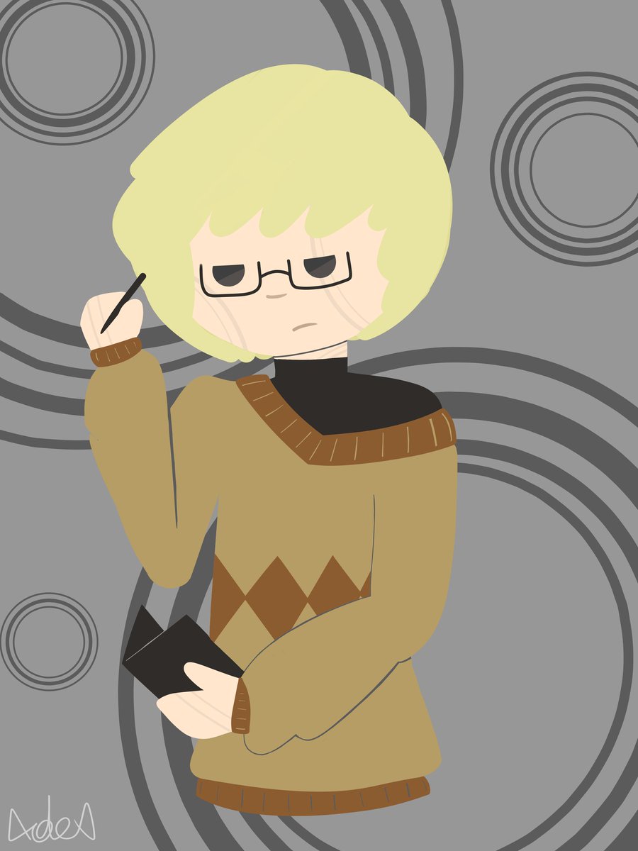 AdeAnonimouse's tweet photo. Dibujo de Gold porque si!
Estaba probando un nuevo estilo sin lineart, me queda más bonito y es algo más fácil.
Igual voy a seguir intentando con el lineart.
#FNAFHS #GoldFhs #Fhs https://t.co/SywaADhl1N