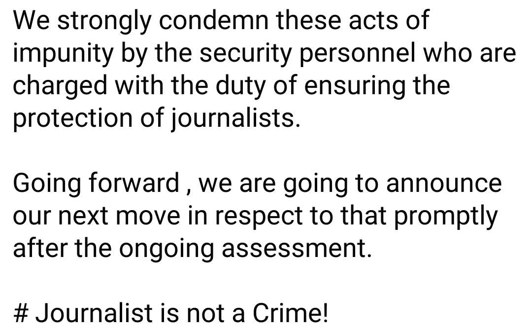 Uganda Journalist Association tweet media