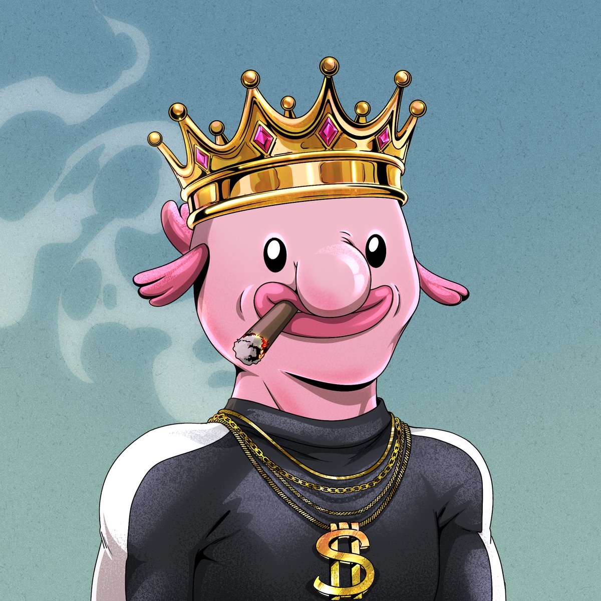 2agisol's tweet image. King Blub for @fullportmo 👑

Next up @blueclarityone @fouljpeg @0xThaDream 

Who wants a custom Blub? Comment and RT 👇