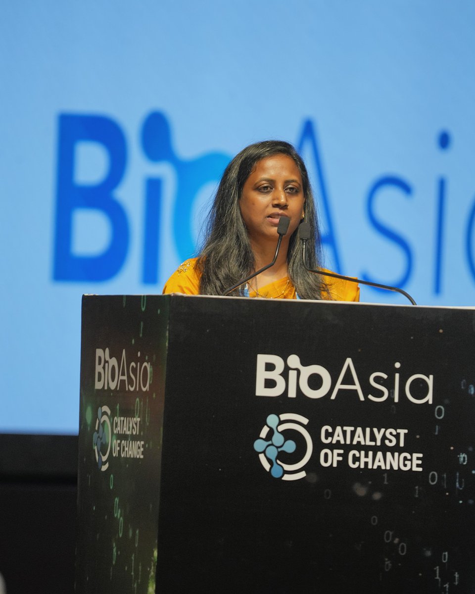 A proud moment at #BioAsia2025! Hyderabad-based Genica Biosciences, a leader in molecular &amp; cellular tech, is recognized among the Top 5 Startups! Their innovations in advanced diagnostics &amp; therapeutic proteins are shaping the future of healthcare. True innovation at work!