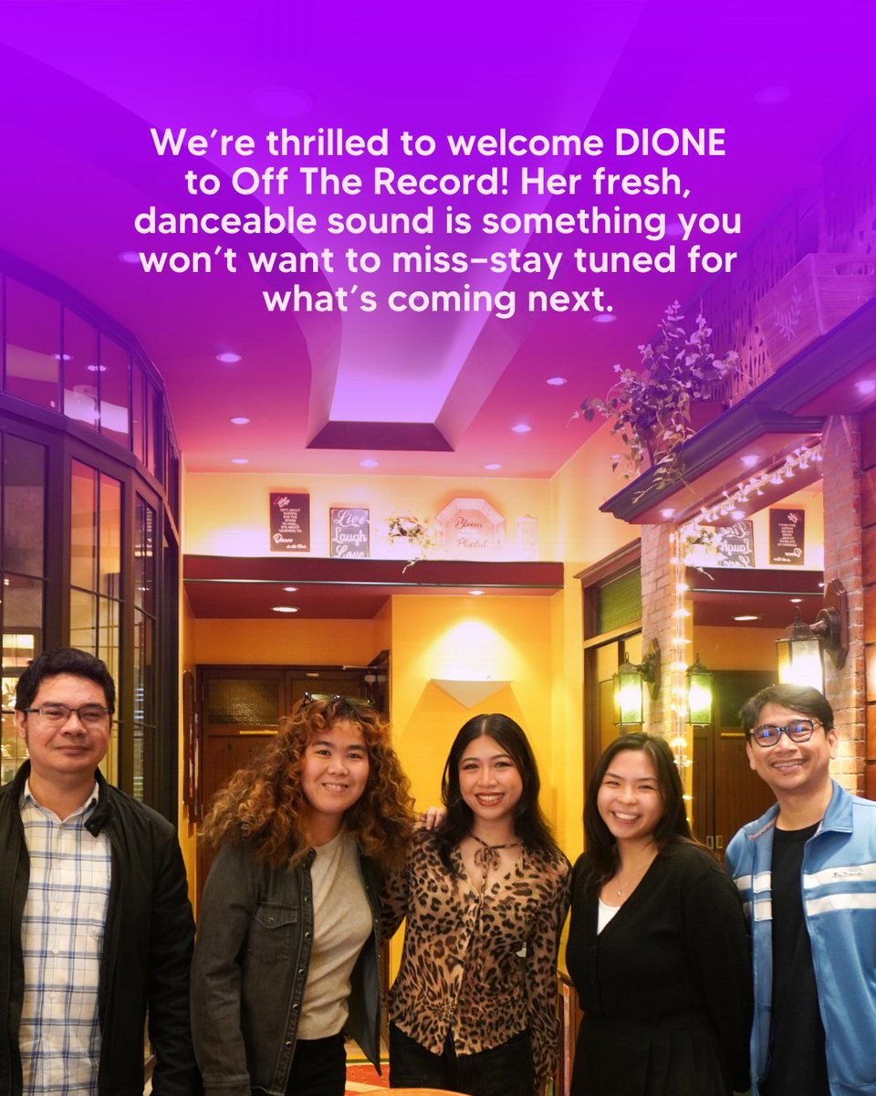 DIONE is here and her next era will leave you speechless ✨ Off The Record welcomes DIONE as she drops fresh bops and daring visuals! 

🔔Stay tuned for more updates!
🎧 Follow <a href="/thisdione/">Dione</a>!

#NewArtist