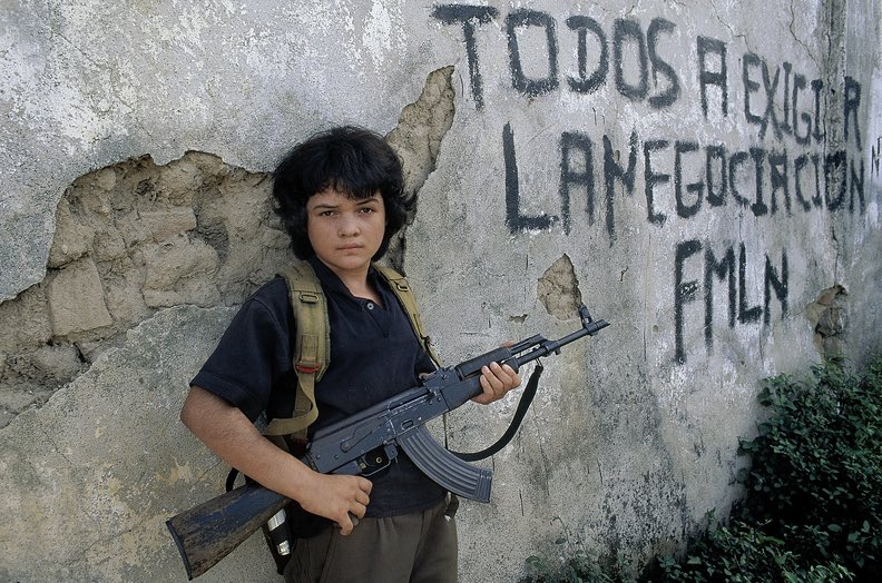 gushmg's tweet photo. Child Soldiers by Leora Kahn https://t.co/Zl0C0Xe6I5