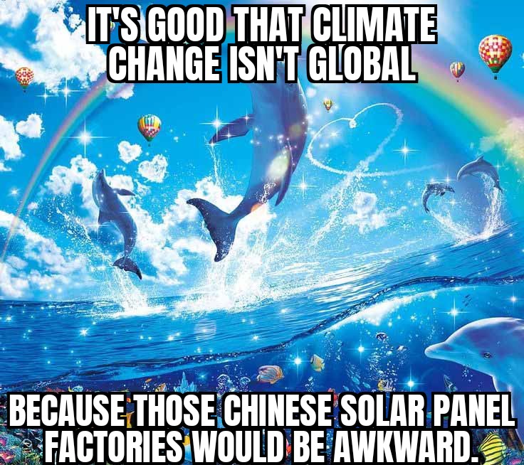 We ignore emissions when they come from the production of "green" technology, but somehow, those CO2 molecules from coal plants know to behave differently.
#ClimateEmergency #ClimateCrisis #Climate #energy #EnergyTransition #Energie #Energiewende #nuclear #NuclearEnergy