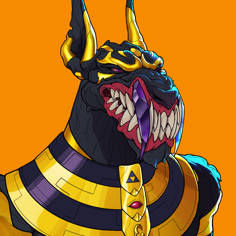 📢 Ready for the next chapter with @serum_dao 🧪 My Mutant Hounds Fusion #86 AWAKENED Pharaoh has been revealed! 👑💎 An epic collection, a design with unmatched details, a captivating story, and a legendary community. <a href="/mutant_cartel/">Mutant Cartel World</a> is leveling up 🚀🔥