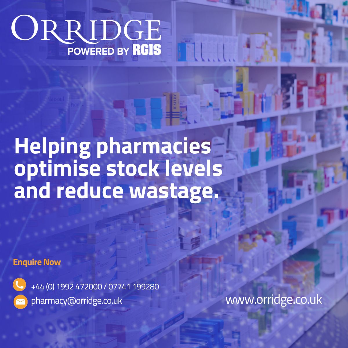 Orridge & Co (@orridgec) on Twitter photo Our stocktaking system is designed to meet the unique needs of each customer, whether it's a simple stock valuation, detailed category breakdowns, or item-level insights aligned with on-site EPOS systems. Our solutions fit any requirement. Contact us..
👉pharmacy@orridge.co.uk Our stocktaking system is designed to meet the unique needs of each customer, whether it's a simple stock valuation, detailed category breakdowns, or item-level insights aligned with on-site EPOS systems. Our solutions fit any requirement. Contact us..
👉pharmacy@orridge.co.uk