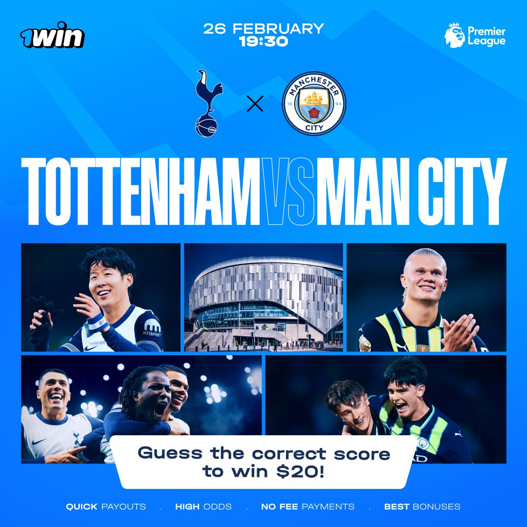 💡PREDICTION CONTEST 💡

Think you can guess the final score? 

Comment your score prediction
Drop your 1win ID
Like &amp; RT this post

🎁 One lucky winner takes home a prize! 

🔗 mssg.me/1win.pro | #1win | #EPL | #FootballPrediction | #Giveaway