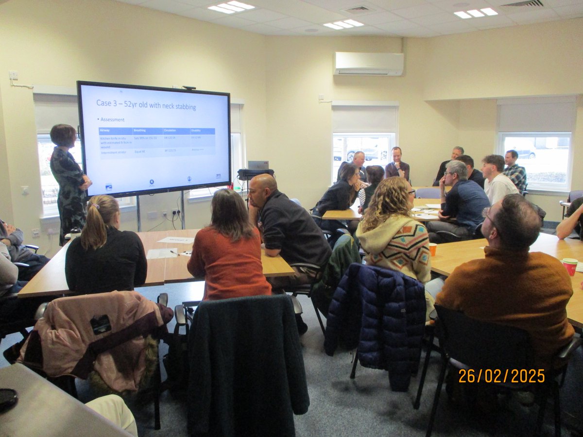 NHSL MedEd (@nhsl_meded) on Twitter photo Case discusion with experience ENT/Anaesthetics panel ... it all boils down to context-sensitive airway management
#ADAPT2025 #airwaymanagement #clinicaldecisionmaking <a href="/RCoANews/">Royal College of Anaesthetists</a> <a href="/dasairway/">Difficult Airway Society (DAS)</a> <a href="/ClinicalHF/">CHFG</a> <a href="/niki_d100/">Nicola Doody</a> <a href="/sleepydoc79/">Adam Livingston</a> <a href="/cazm169/">Caroline Martin</a> <a href="/paton_catie/">Catie paton</a> <a href="/oliviarbarnett/">Olivia Rose Barnett</a> <a href="/nhsl_meded/">NHSL MedEd</a> Case discusion with experience ENT/Anaesthetics panel ... it all boils down to context-sensitive airway management
#ADAPT2025 #airwaymanagement #clinicaldecisionmaking <a href="/RCoANews/">Royal College of Anaesthetists</a> <a href="/dasairway/">Difficult Airway Society (DAS)</a> <a href="/ClinicalHF/">CHFG</a> <a href="/niki_d100/">Nicola Doody</a> <a href="/sleepydoc79/">Adam Livingston</a> <a href="/cazm169/">Caroline Martin</a> <a href="/paton_catie/">Catie paton</a> <a href="/oliviarbarnett/">Olivia Rose Barnett</a> <a href="/nhsl_meded/">NHSL MedEd</a>