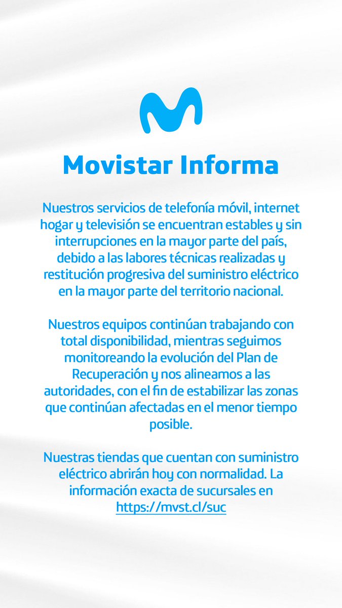 Movistar Chile tweet media