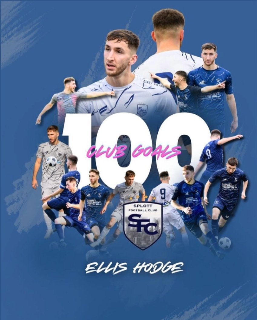 Splott Football Club (@splottfc_) on Twitter photo 🚨 100 GOALS ALERT! 🚨
Massive congratulations to <a href="/ellishodge10/">ellis hodge</a> on reaching 100 goals for our club! A huge milestone for a top-class player—here’s to many more! ⚽🔥👏 #Ellis100 #SplottFC #GoalMachine
🎨 <a href="/SedKing1/">Sedric 💯🇨🇩</a> 🚨 100 GOALS ALERT! 🚨
Massive congratulations to <a href="/ellishodge10/">ellis hodge</a> on reaching 100 goals for our club! A huge milestone for a top-class player—here’s to many more! ⚽🔥👏 #Ellis100 #SplottFC #GoalMachine
🎨 <a href="/SedKing1/">Sedric 💯🇨🇩</a>