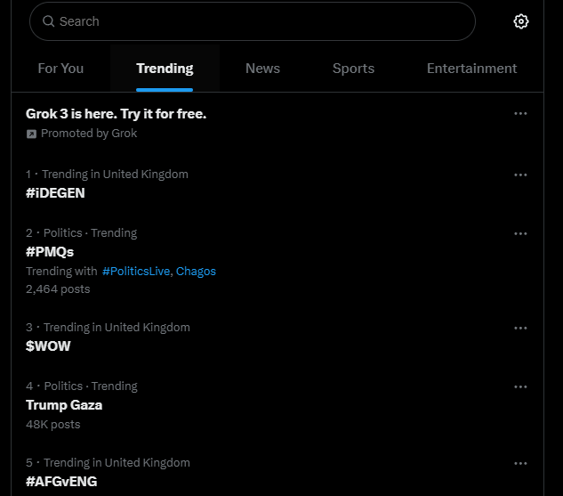 iDEGEN_Updates's tweet photo. 🔥iDEGEN TRENDING #1 IN THE UK!🚀

We are fucking MASSIVE.

Final call for the $IDGN presale!

MINUTES LEFT.

GET IN QUICK ➡️ https://t.co/zKGGUjqevM https://t.co/edZNpCJOV3