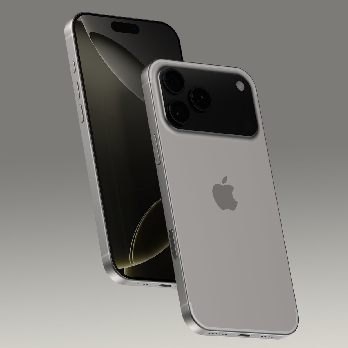 darvikpatel's tweet photo. New concept for iPhone 17 Pro! 

- Camera bar that almost looks like pixel
- Aluminium (apple, why?) 
- Unibody seamless design https://t.co/XIjDylTca2