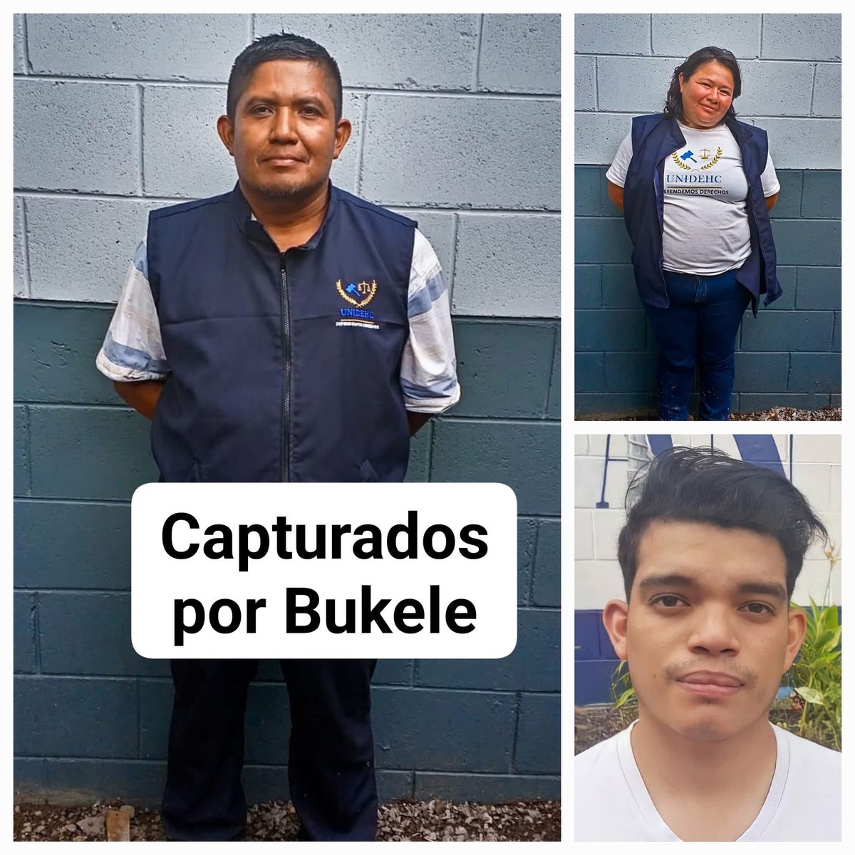 La policía captura a Fidel Zavala por denunciar los abusos en las cárceles y defender derechos humanos así la Dictadura de Bukele  no hay libre expresión en El Salvador