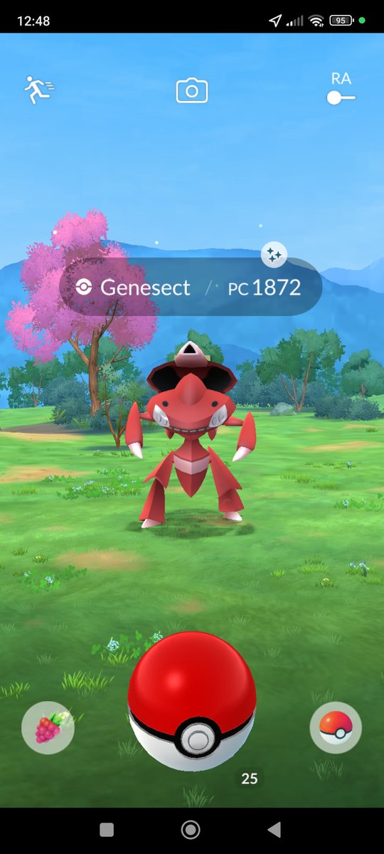 judithsdez's tweet photo. El Genesect si que no me lo esperaba, tan lindo de rojo 🥹🥹
#PokemonGO #PokemonDay #PokemonGOTour https://t.co/3HUlWDTgwJ