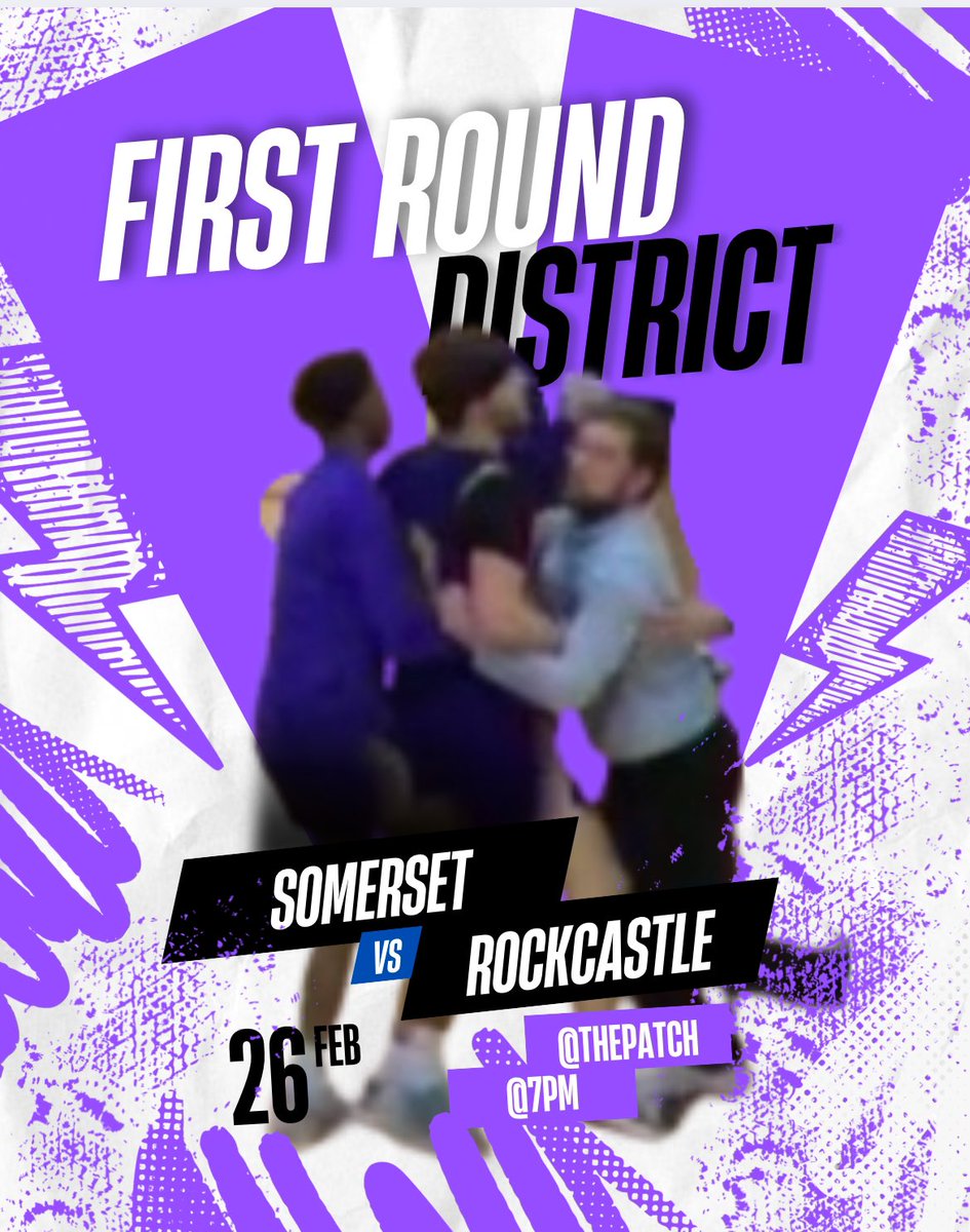 🚨🚨FIRST ROUND DISTRICT🚨🚨

Tonight our boys 🏀 team takes on the rockets🤮🤮🤮 in the first round of district. Game starts at 7. The theme tonight is jersey 🎽. Be there and be ROWDY‼️‼️‼️ #TheRockIsSoft