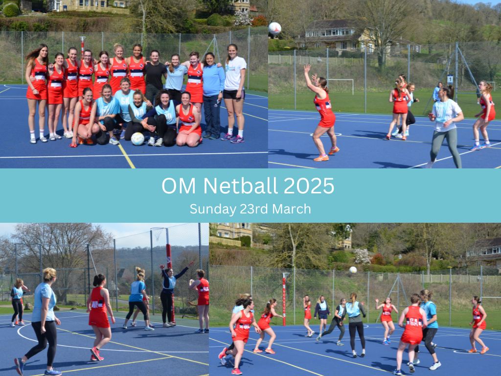 OM Netball is back after popular demand! Enjoy the first hockey match and then head over to the Netball courts to play or spectate. Everyone will join together for lunch at 13.30. 🙌🎉

If you're interested in OM Netball, please email OMS@monkton.org.uk 😊