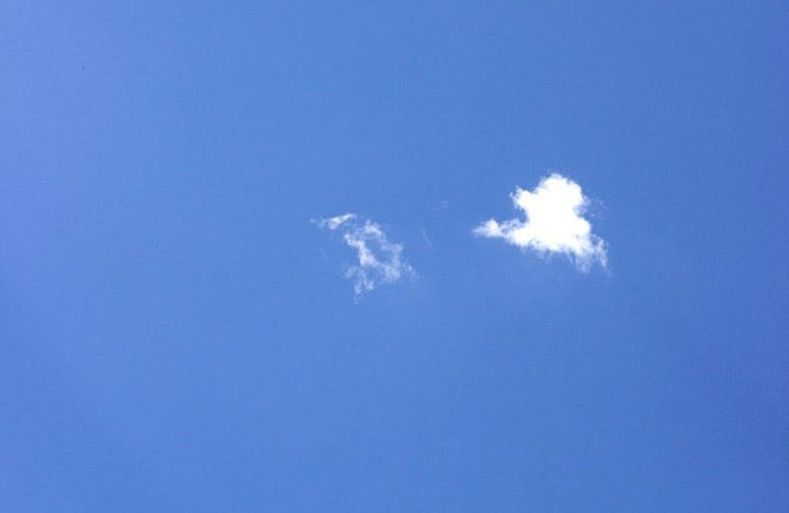 Los meteorólogos: che cuidado que van a llover dos semanas seguidas
el cielo: