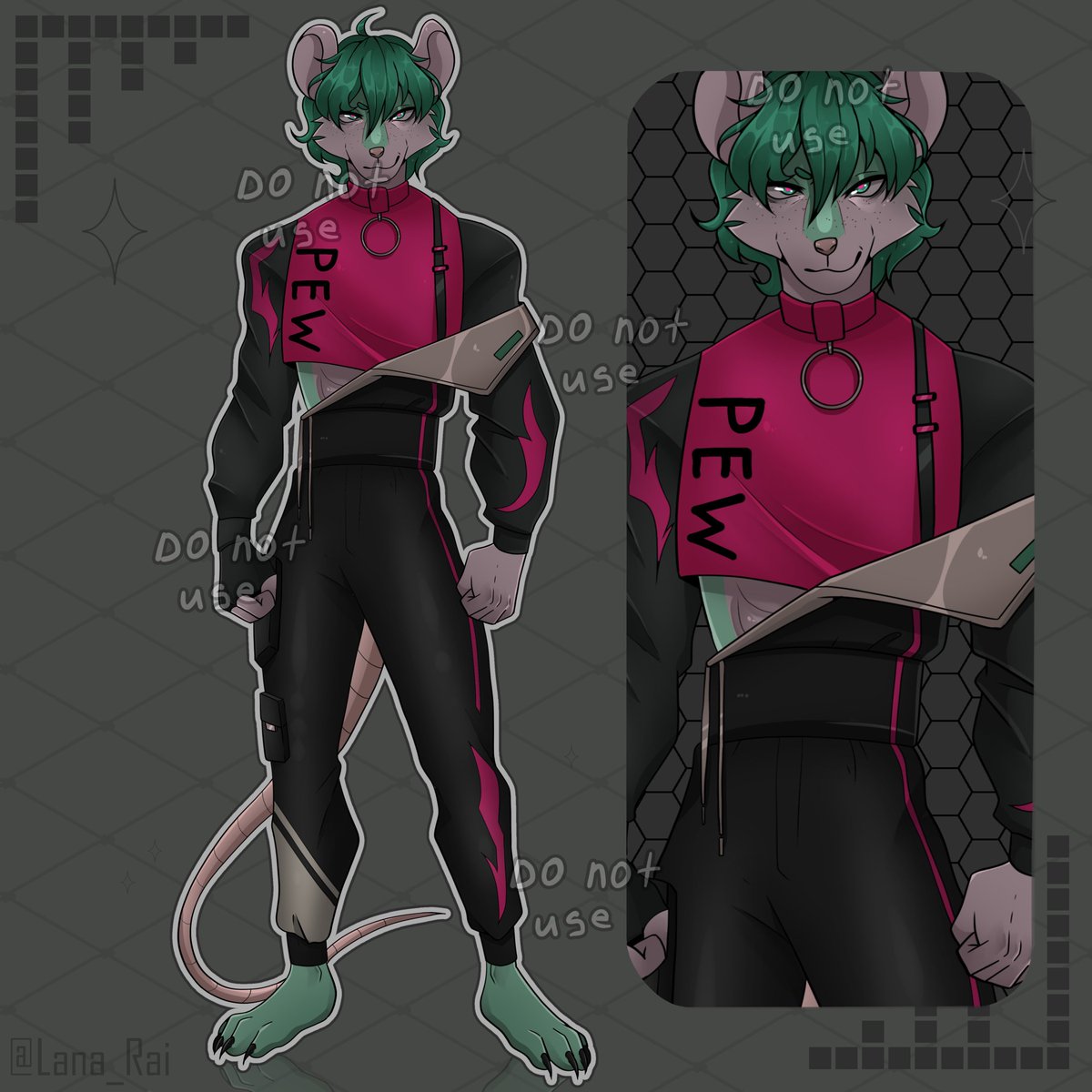 A mouse for the lottery winner♡ 

Belongs to - <a href="/sick_bubblegun/">marzipanic art</a> 

#oc #artmoots #furryarts #furry #Mouse