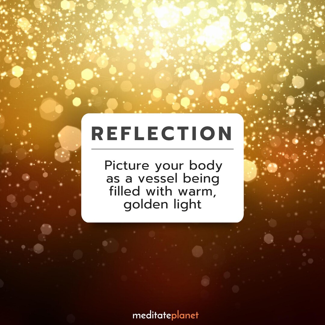 meditateplanet's tweet image. Picture your body as a vessel being filled with warm, golden light.

✨🧘‍♂️🌟

#LightBody #MindfulVisualization #ZenEnergy