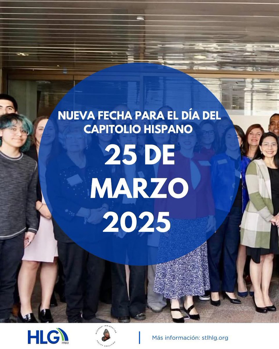 🚨 NEW DATE 🚨 

The new rescheduled date for Hispanic Capitol Day is March 25, 2025. If you’re not signed up, register today! Join us next month.